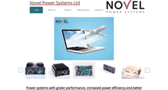 Desktop Screenshot of novelpower.com