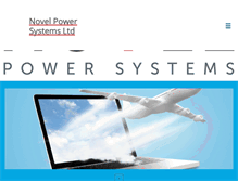Tablet Screenshot of novelpower.com